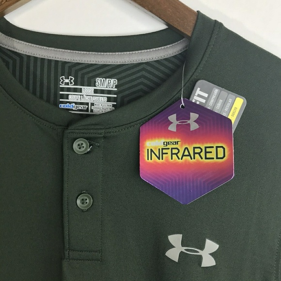 Under Armour ColdGear Infrared Henley Long Sleeve - Picture 3 of 6